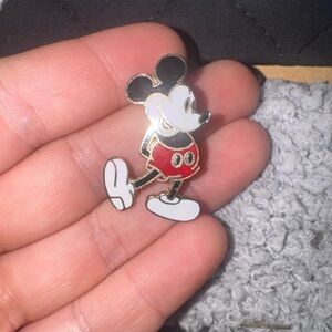 Mickey Mouse Enamel Pin - Red, Black, White